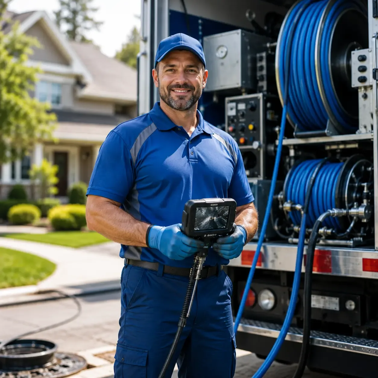 Local outdoor drain cleaning specialists in Crawfordsville, IN